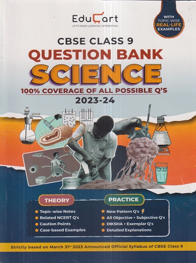 CBSE QUESTION BANK 2023-24 SCIENCE Class-9 | Educart