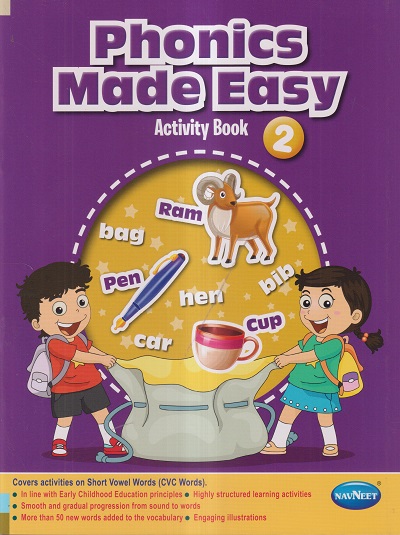 PHONICS MADE EASY ACTIVITY BOOK- 2 | नवनीत एज्युकेशन (इंडिया) लि (Navneet Education India Ltd)