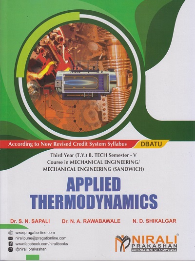 APPLIED THERMODYNAMICS (Elective – II) (Third Year (T.Y.) B. Tech Course In Mechanical Engineering / Mechanical Engineering (Sandwich) - Semester – 5)