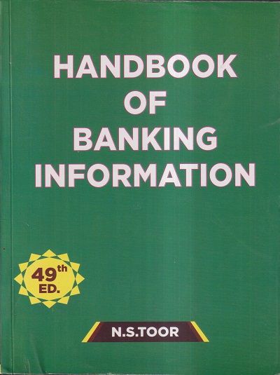 HANDBOOK OF BANKING INFORMATION (WITH SPECIAL PRICE) | N.S. TOOR | Skylark Publications