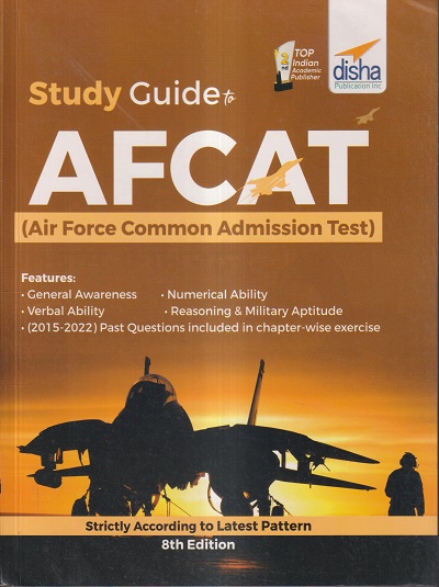 STUDY GUIDE TO AFCAT (Air Force Common Admission Test) | Disha Publication