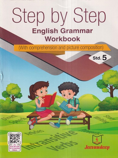 STEP BY STEP ENGLISH GRAMMAR WORKBOOK Std- 5 | Jeevandeep