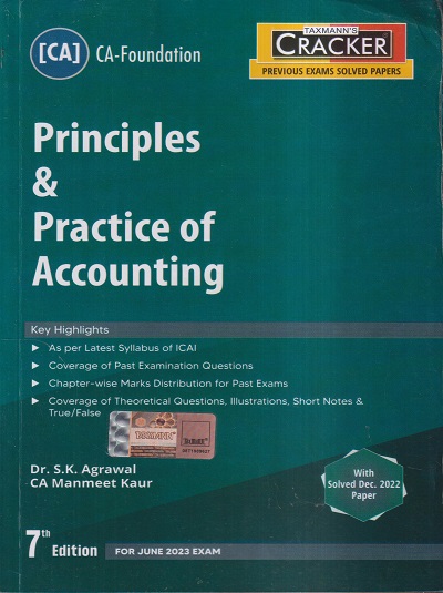 PRINCIPLES & PRACTICE OF ACCOUNTING 2023 | DR. S.K. AGRAWAL, CA MANMEET KAUR | TAXMANN