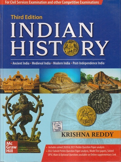 INDIAN HISTORY | KRISHNA REDDY | McGraw Hill