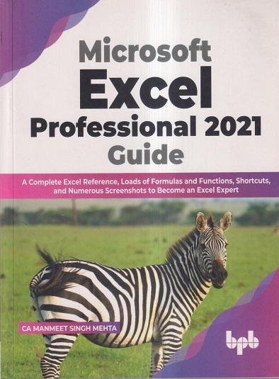 MICROSOFT EXCEL PROFESSIONAL 2021 GUIDE | CA MANMEET SINGH MEHTA | BPB