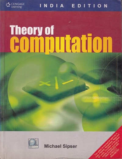 THEORY OF COMPUTATION | MICHAEL SIPSER | Cengage