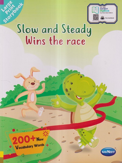 SLOW AND STEADY WINS THE RACE (200+ NEW VOCABULARY WORDS) | Navneet Education India Ltd