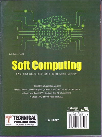 SOFT COMPUTING (IT SEM- 8) SPPU | I.A. DHOTRE | TECHNICAL PUBLICATIONS