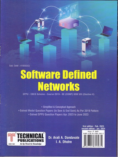 SOFTWARE DEFINED NETWORKS (COMPUTER ENGG. SEM 8) SPPU | DR. ARATI A. DANDAVATE, I.A. DHOTRE | TECHNICAL PUBLICATIONS