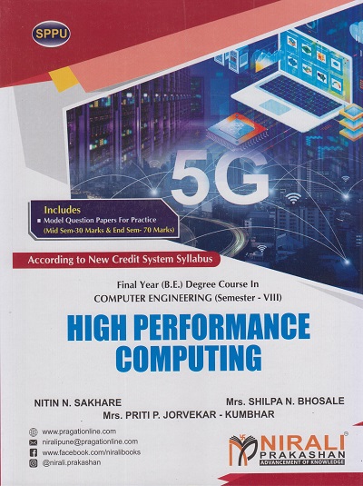 HIGH PERFORMANCE COMPUTING (Final Year (B.E.) Degree Course In Computer Engineering Semester – 8 SPPU)