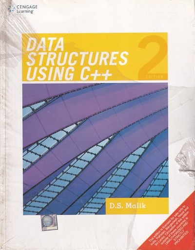 DATA STRUCTURES USING C ++ | D. S. MALIK | Cengage