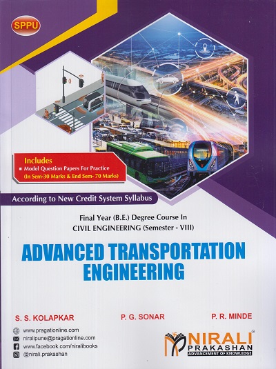 ADVANCED TRANSPORTATION ENGINEERING (Final Year (B.E.) Degree Course In Civil Engineering Semester – 8 SPPU)