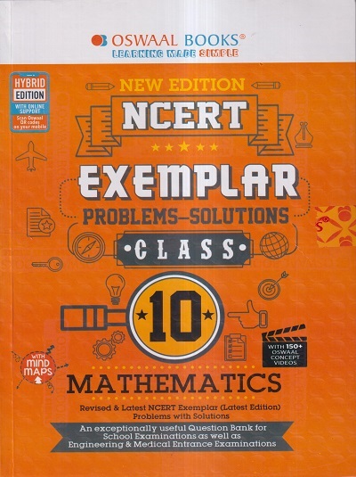 NCERT EXEMPLAR PROBLEMS-SOLUTIONS For Class 10th MATHEMATICS | OSWAAL BOOKS
