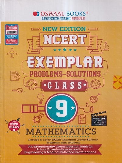 NCERT EXEMPLAR PROBLEMS-SOLUTIONS For Class 9th MATHEMATICS | OSWAAL BOOKS