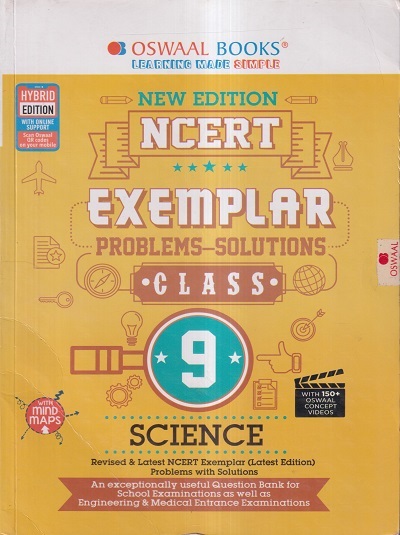 NCERT EXEMPLAR PROBLEMS-SOLUTIONS For Class 9th SCIENCE | OSWAAL BOOKS