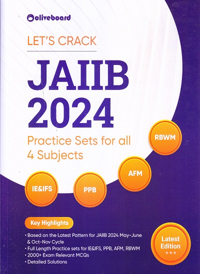 LETs CRACK JAIIB 2024 (Practice Sets For All 4 Subjects) With Special Price | Oliveboard