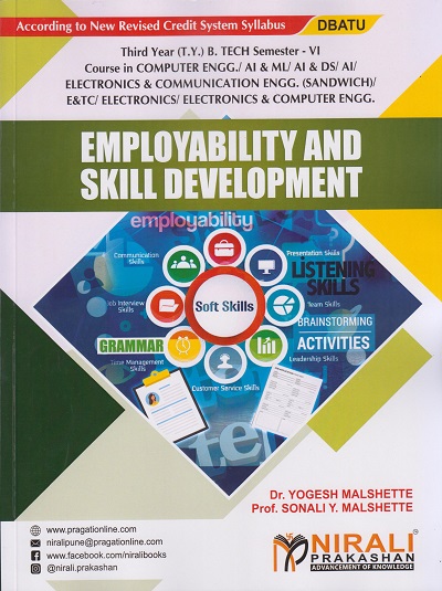 EMPLOYABILITY AND SKILL DEVELOPMENT (Third Year (T.Y.) B. Tech Course In Computer Engineering, Ai & Ml, Ai & Ds, Ai, E&C (Sandwich), E&Tc, Electronics Engineering, Electronics & Computer Engineering SEMESTER – 6 DBATU)