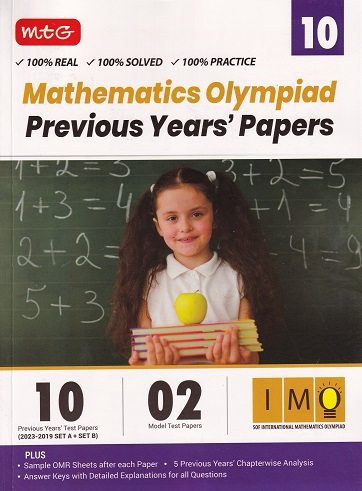 MATHEMATICS OLYMPIAD PREVIOUS YEARs PAPERS Class 10 | MTG