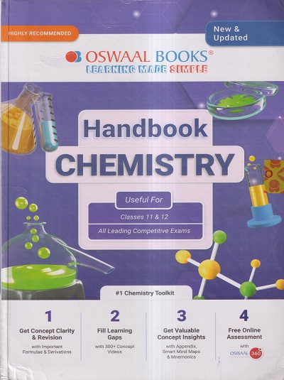 HANDBOOK CHEMISTRY CLASS- 11th & 12th | OSWAAL BOOKS