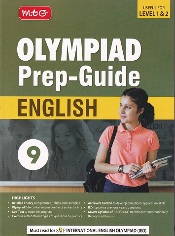 OLYMPIAD PREP GUIDE ENGLISH Class 9 | MTG