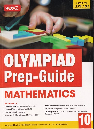 OLYMPIAD PREP GUIDE MATHEMATICS Class 10 | MTG
