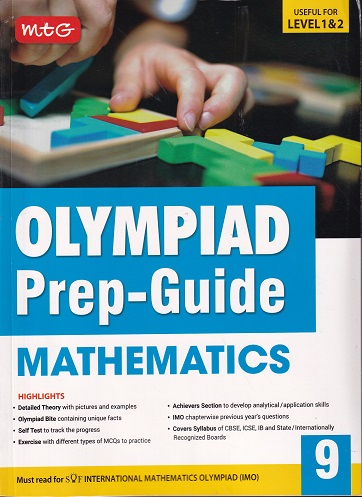 OLYMPIAD PREP GUIDE MATHEMATICS Class 9 | MTG