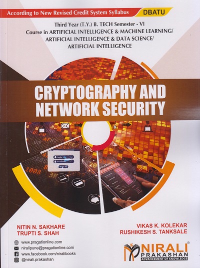 CRYPTOGRAPHY & NETWORK SECURITY (Third Year (T.Y.) B. Tech Course In AI & ML / AI & DS / Artificial Intelligence - SEMESTER – 6 DBATU)