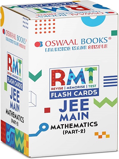 RMT (REVISE MEMORIES TEST) FLASH CARD JEE MAIN MATHEMATICS (PART- 2) | OSWAAL BOOKS
