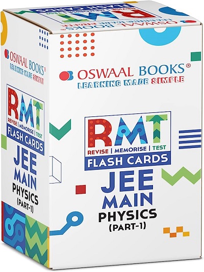 RMT (REVISE MEMORIES TEST) FLASH CARD JEE MAIN PHYSICS (PART- 1) | OSWAAL BOOKS