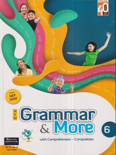 NEW GRAMMAR & MORE BOOK 6 | Ratna Sagar Publications