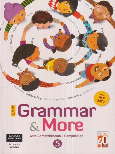 NEW GRAMMAR & MORE BOOK 5 | Ratna Sagar Publications