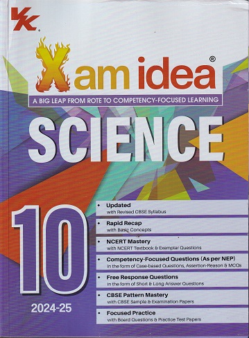 Xam Idea 2024 SCIENCE Class 10 CBSE | VK Global Publications