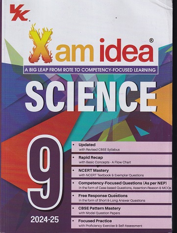 Xam Idea 2024 SCIENCE Class 9 CBSE | VK Global Publications