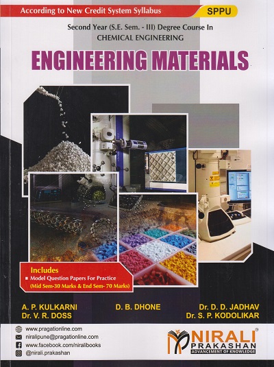 ENGINEERING MATERIALS (Second Year Degree Course In Chemical Engineering - Semester 3 – SPPU)