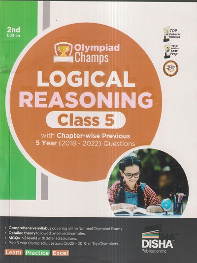 Olympiad Champs LOGICAL REASONING Class 5 | Disha Publication