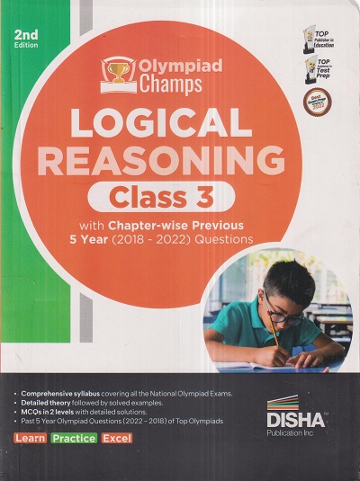 Olympiad Champs LOGICAL REASONING Class 3 | Disha Publication