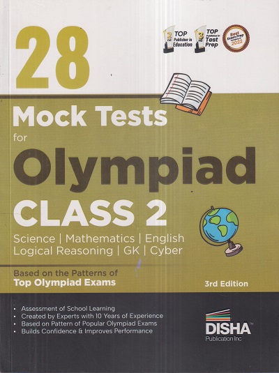28 MOCK TESTS For OLYMPIADS (All Subjects) Class 2 | Disha Publication