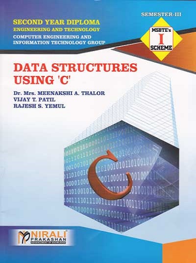 DATA STRUCTURES USING 'C' - MSBTE I Scheme