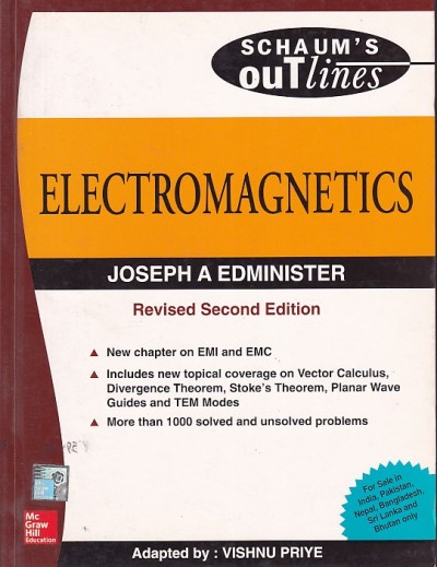 ELECTROMAGNETICS | JOSEPH A. EDMINISTER | McGraw Hill