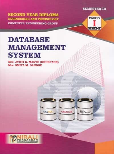 DATABASE MANAGEMENT SYSTEM - MSBTE I Scheme