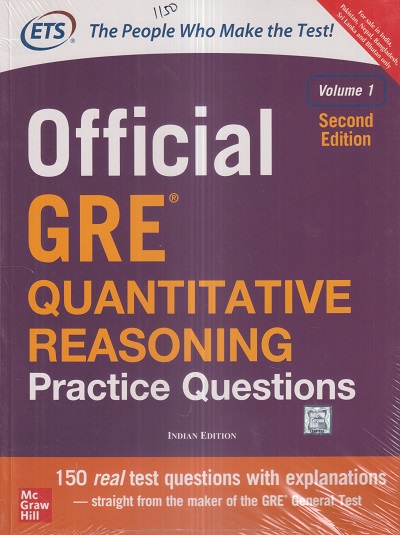 OFFICIAL GRE QUANTITATIVE REASONING Practice Questions Vol. 1 | McGraw Hill