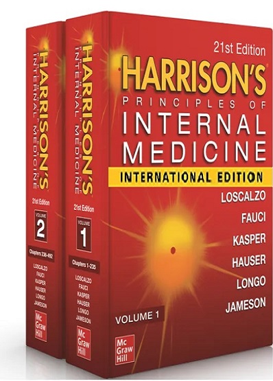 HARRISONs PRINCIPLES OF INTERNAL MEDICINE | JAMESON, FAUCI, KASPER, LOSCALZO, HAUSER, LONGO | McGraw Hill