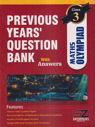PREVIOUS YEARs QUESTION BANK With Answers MATHS OLYMPIAD Class 3 | SILVER ZONE
