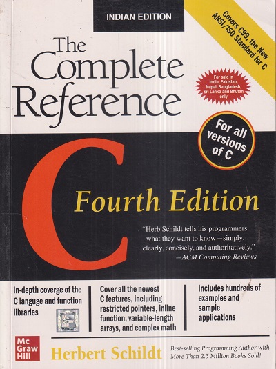 THE COMPLETE REFERENCE C | HERBERT SCHILDT | McGraw Hill
