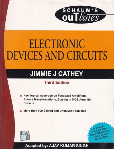 ELECTRONIC DEVICES AND CIRCUITS | JIMMIE J. CATHEY | McGraw Hill