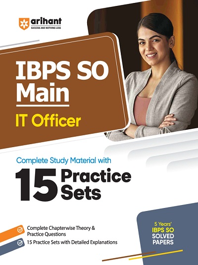 IBPS SO MAIN IT OFFICER (15 Practice Sets) | Arihant Publications