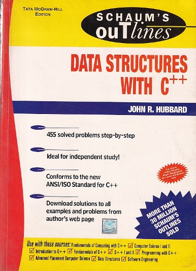 PROGRAMMING WITH C ++ | JOHN R. HUBBARD | McGraw Hill