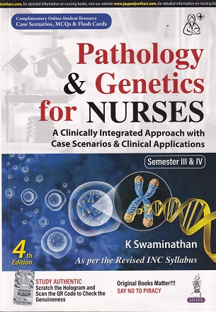 PATHOLOGY & GENETICS For NURSES | K. SWAMINATHAN | Jaypee