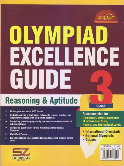 OLYMPIAD EXCELLENCE GUIDE REASONING & APTITUDE Class 3 | SILVER ZONE