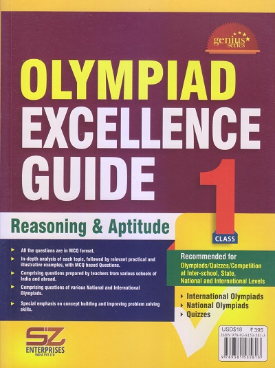 OLYMPIAD EXCELLENCE GUIDE REASONING & APTITUDE Class 1 | SILVER ZONE